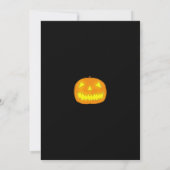サタニック・ハロウィンパーティー 招待状 (裏面)