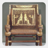 サタムンプリンセス所属の椅子 スクエアシール (正面)