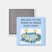 サタンおもしろいの種族 マグネット (正面/裏面)