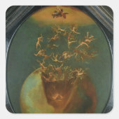 サタンと反乱天使の天国秋 スクエアシール (正面)