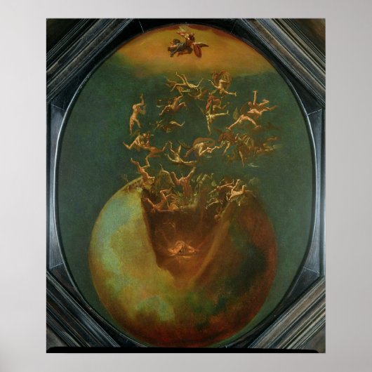 サタンと反乱天使の天国秋 ポスター (正面)