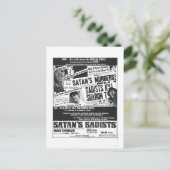 サタンのサディスト葉書 ポストカード (スタンド正面)