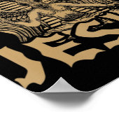 サタンのバプホメットSatan今日ではないイエスの戦車TopIf ポスター (角)