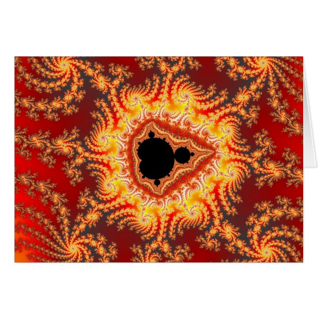 サタンの玉座 – フラクタルカード (正面横)