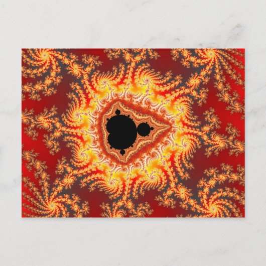サタンの玉座 – フラクタル葉書 ポストカード (正面)
