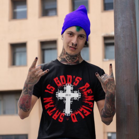 サタンは神のレンフィールド血ハロウィーンTシャツ Tシャツ