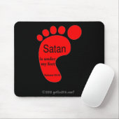 サタンは私の足の下にgotGod316.com? マウスパッド (マウス)
