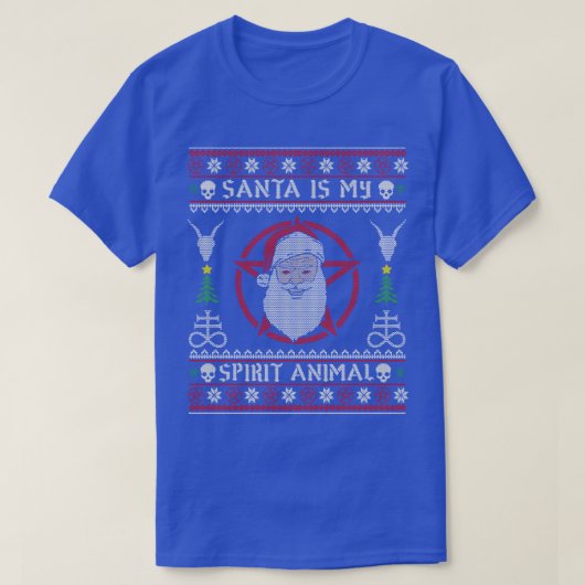 サタンは私の霊性動物だ Tシャツ (デザイン正面)