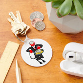 サタンは罪人を邪悪なキーチェーンを放つ キーホルダー