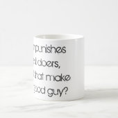 サタンもしは悪事を罰する…引用文 コーヒーマグカップ (中央)
