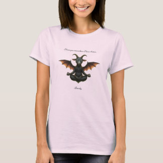 サタンより愛してる ゴスロリ ユーモア Tシャツ