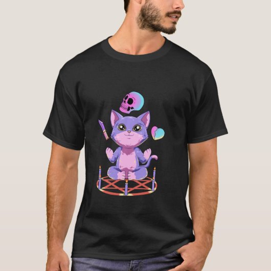 サタンキャット パステルゴス Nuゴス Tシャツ (正面)