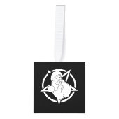 サタンサンタキューブオーナメント キューブオーナメント (正面)