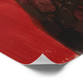 サタンサンハイパー現実主義油彩画P ポスター (角)