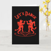 サタンダンスバプホメットオカルトサタニズム カード (黄色い花)