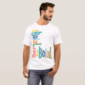 サタンデザインメンズベーシックTシャツ👕✅ Tシャツ (正面フル)