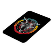 サタンヤギ、ヤギの贈り物 マグネット (左側)