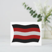 サタン国旗 ポストカード (スタンド正面)