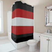 サタン国旗（悪魔） シャワーカーテン (インサイチュ)