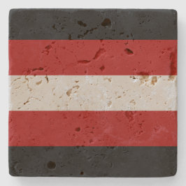 サタン国旗（悪魔） ストーンコースター