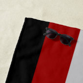 サタン国旗（悪魔） ビーチタオル (インサイチュ)