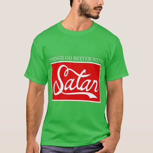 サタン少年とものはうまくいく Tシャツ (正面)