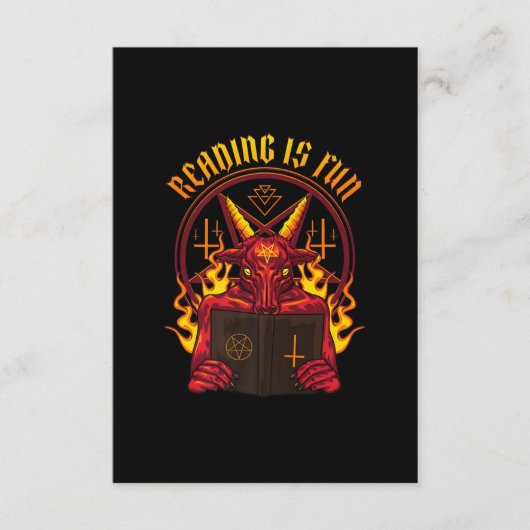 サタン異教のヤギ保険料 エンクロージャーカード (正面)