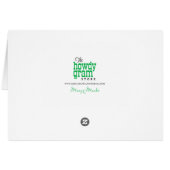 「サタン」おもしろいクリスマスカードの自動修正 (裏面横)