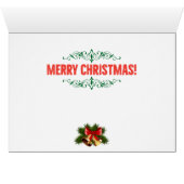 「サタン」おもしろいクリスマスカードの自動修正 (内部横(下))