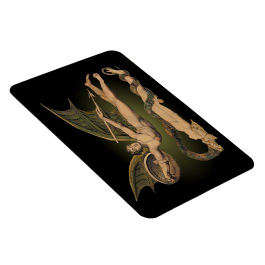 サタン&エブフレックスマグネット4x6 マグネット (右側)