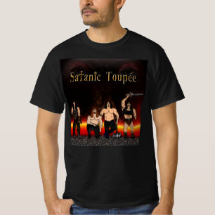 サタン・トゥーペ「Band Hellscape」シャツ Tシャツ