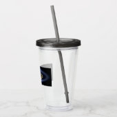 サターンはカッシーニ・オービターから太陽を食べた アクリルタンブラー (左)