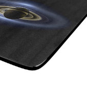 サターンはカッシーニ・オービターから太陽を食べた カッティングボード (角)