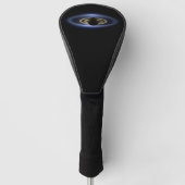 サターンはカッシーニ・オービターから太陽を食べた ゴルフヘッドカバー (正面)