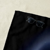 サターンはカッシーニ・オービターから太陽を食べた ビーチタオル (インサイチュ)