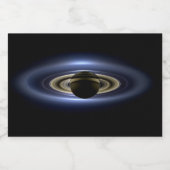 サターンはカッシーニ・オービターから太陽を食べた フードラベル (シングルラベル)