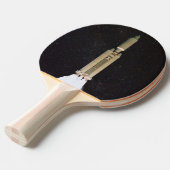 サターンへのカッシーニ・ミッションの打ち上げ 卓球ラケット (正面アングル)