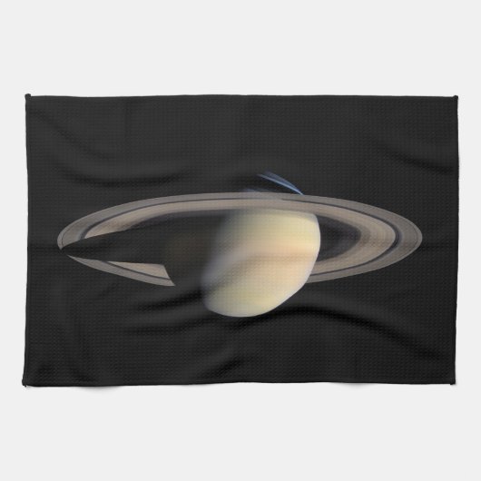 サターンガス巨大惑星(Cassini) キッチンタオル (横)