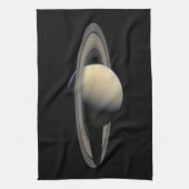 サターンガス巨大惑星(Cassini) キッチンタオル (縦)