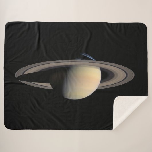 サターンガス巨大惑星(Cassini) シェルパブランケット (正面(横))