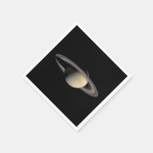 サターンガス巨大惑星(Cassini) スタンダードカクテルナプキン (角)