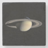 サターンガス巨大惑星(Cassini) ストーンコースター (正面)