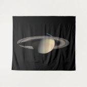 サターンガス巨大惑星(Cassini) タペストリー (正面(横))