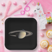 サターンガス巨大惑星(Cassini) ペーパープレート (パーティー)