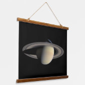 サターンガス巨大惑星(Cassini) 吊り下げ型タペストリー (傾斜あり)
