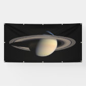 サターンガス巨大惑星(Cassini) 横断幕 (横)