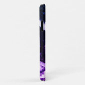 サターンライジングパープル宇宙惑星 Case-Mate iPhoneケース (裏面/右)