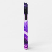 サターンライジングパープル宇宙惑星 Case-Mate iPhoneケース (裏面/左)