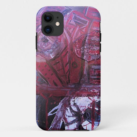 サターン・クリフ・シティ Case-Mate iPhoneケース (裏面)