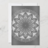 サターン・サティヤ・ナラヤーン・プージャ（シャストリ・サティヤ・ナラヤーン・プージャ、シュリー・サテ 招待状 (裏面)